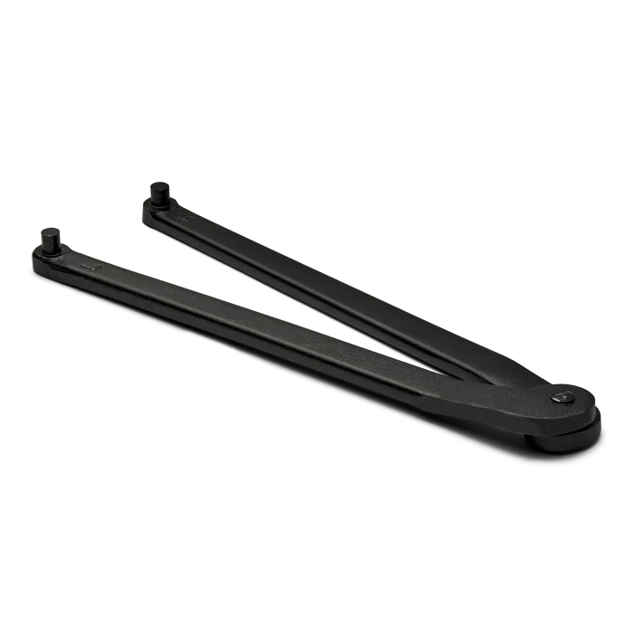 Spanner Wrench Adjustable Face Black Industrial Extreme Capicity - 3"