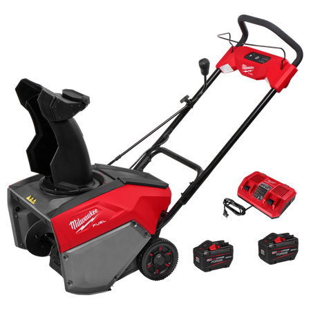 Milwaukee M18 FUEL™ 21" Auger Propelled Dual Battery Single Stage Snow Blower Kit