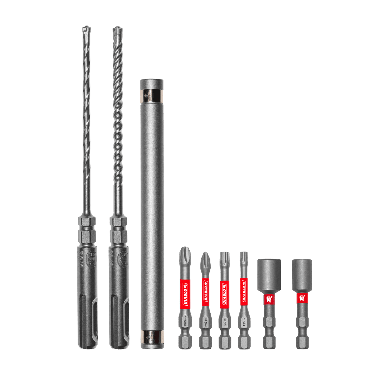 9pc Rebar Demon™ Concrete Anchor Drive Installation Set (9 - pc) - AAA Industrial Supply