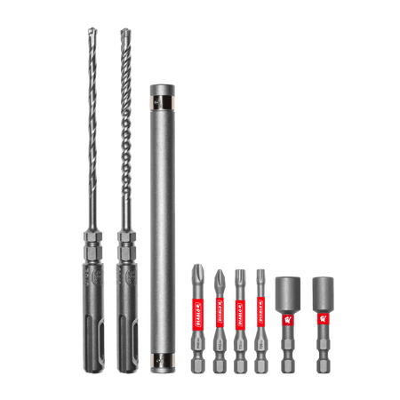 9pc Rebar Demon™ Concrete Anchor Drive Installation Set (9 - pc) - AAA Industrial Supply