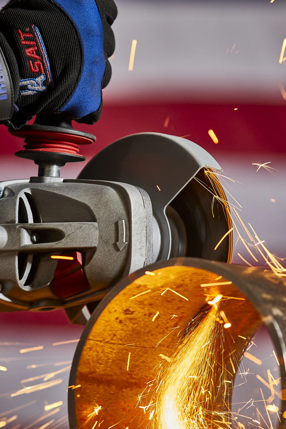 United Abrasives-SAIT 20030 The Ultimate Pipeline™ Grinding Wheel  (Type 27/Depressed Center) 6" x 1/8" x 7/8", 25-Pack