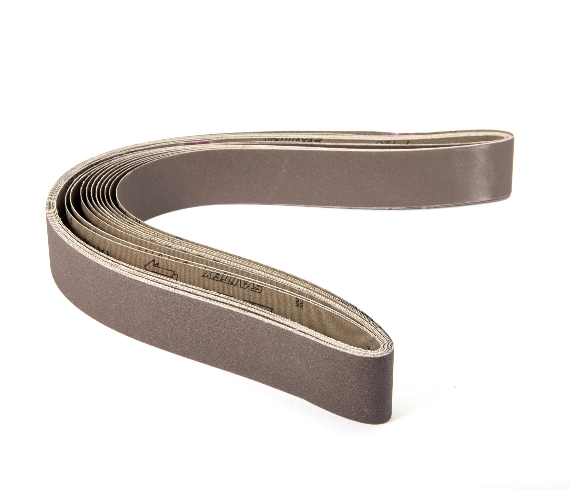 United Abrasives-SAIT 60506 Aluminum Oxide - Closed Coat (1A-X / 2A-X ) Benchstand Belts, 48" x 2", 36 Grit, 10-Pack