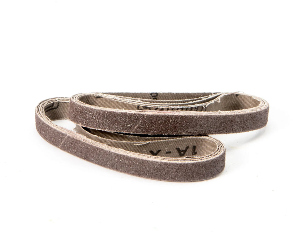 United Abrasives-SAIT 61121 Aluminum Oxide - Closed Coat (1A-X / 2A-X ) File Belts, 13" x 3/8", 36 Grit, 10-Pack