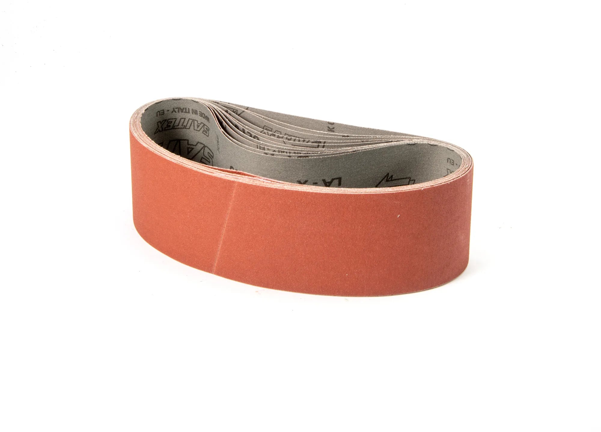 United Abrasives-SAIT 55345 Aluminum Oxide - Economical (Sait-Saver™ LA-X) Portable Belts, 21" x 3", 80 Grit, 10-Pack
