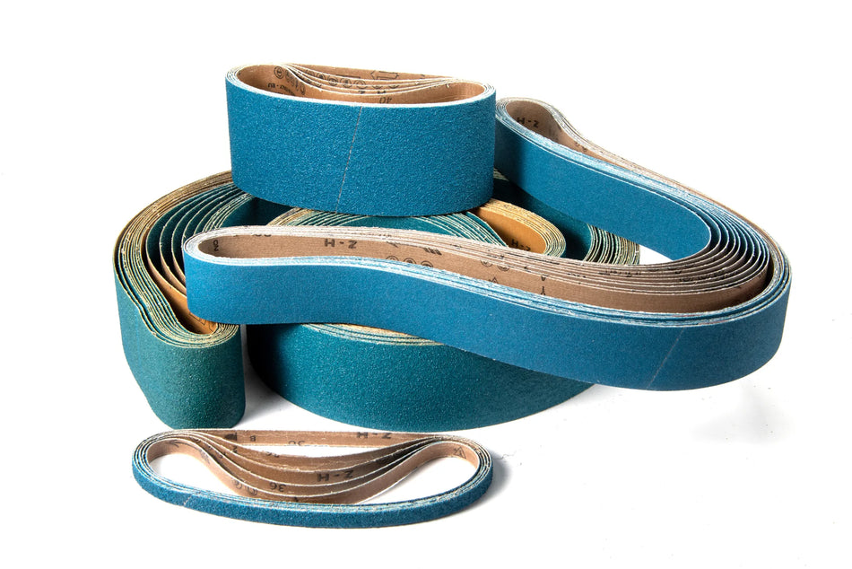 United Abrasives-SAIT 64117 Zirconia Alumina -  Closed Coat (Z-H) File Belts, 18" x 3/4", 60 Grit, 10-Pack