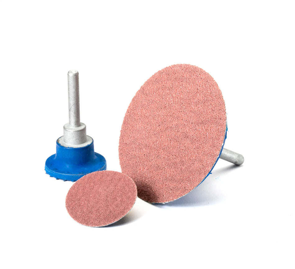United Abrasives-SAIT 50270 3A Aluminum Oxide with Grinding Aid High Performance Laminated Disc for Stainless and Aluminum, 1-1/2" Sait-Lok-R™, 120 Grit, 100-Pack