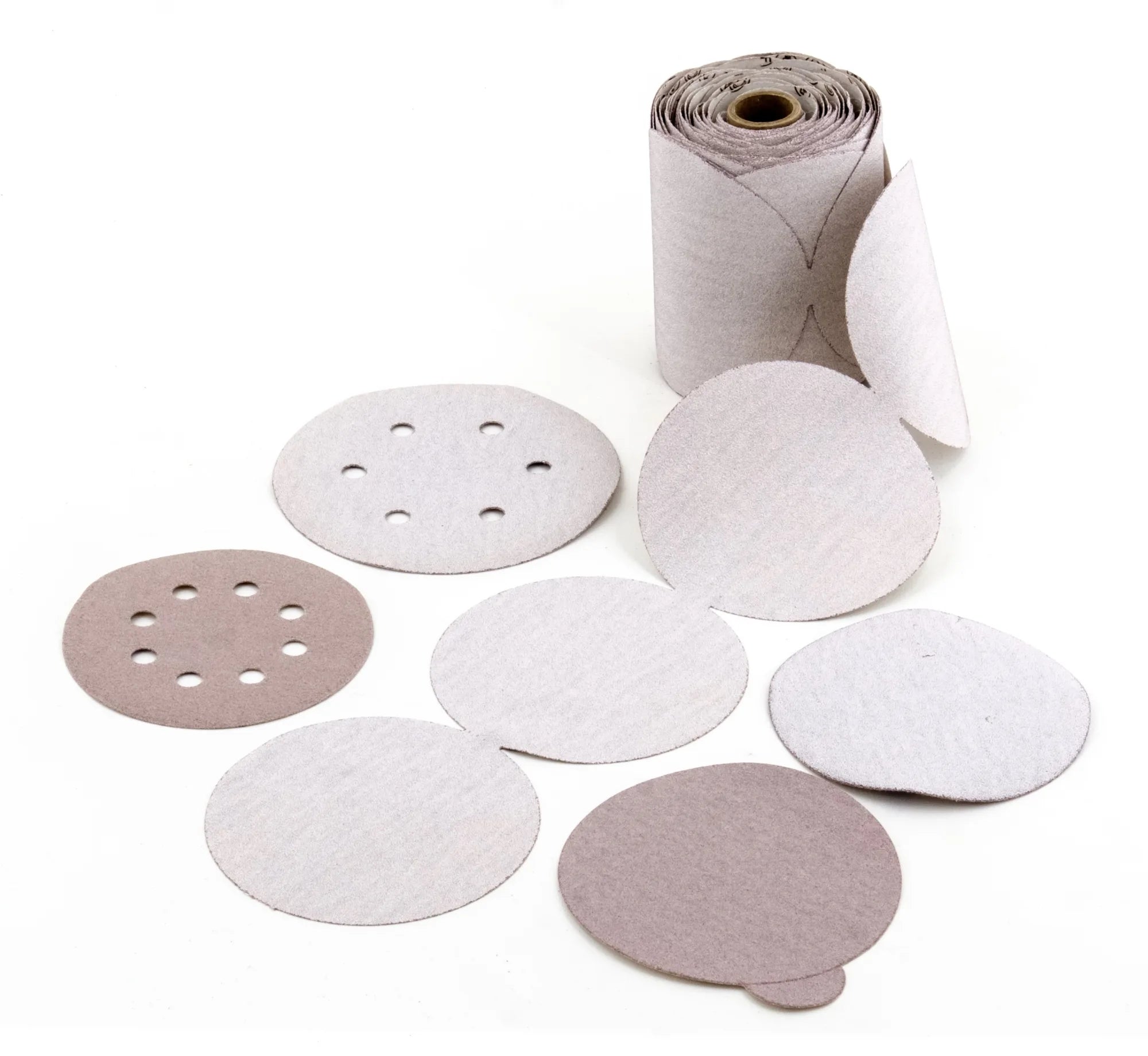United Abrasives-SAIT 37650 4S Premium Stearated Aluminum Oxide Paper Disc for Wood and Primed Surfaces, 6" Hook & Loop (no holes), 240 Grit, 50-Pack
