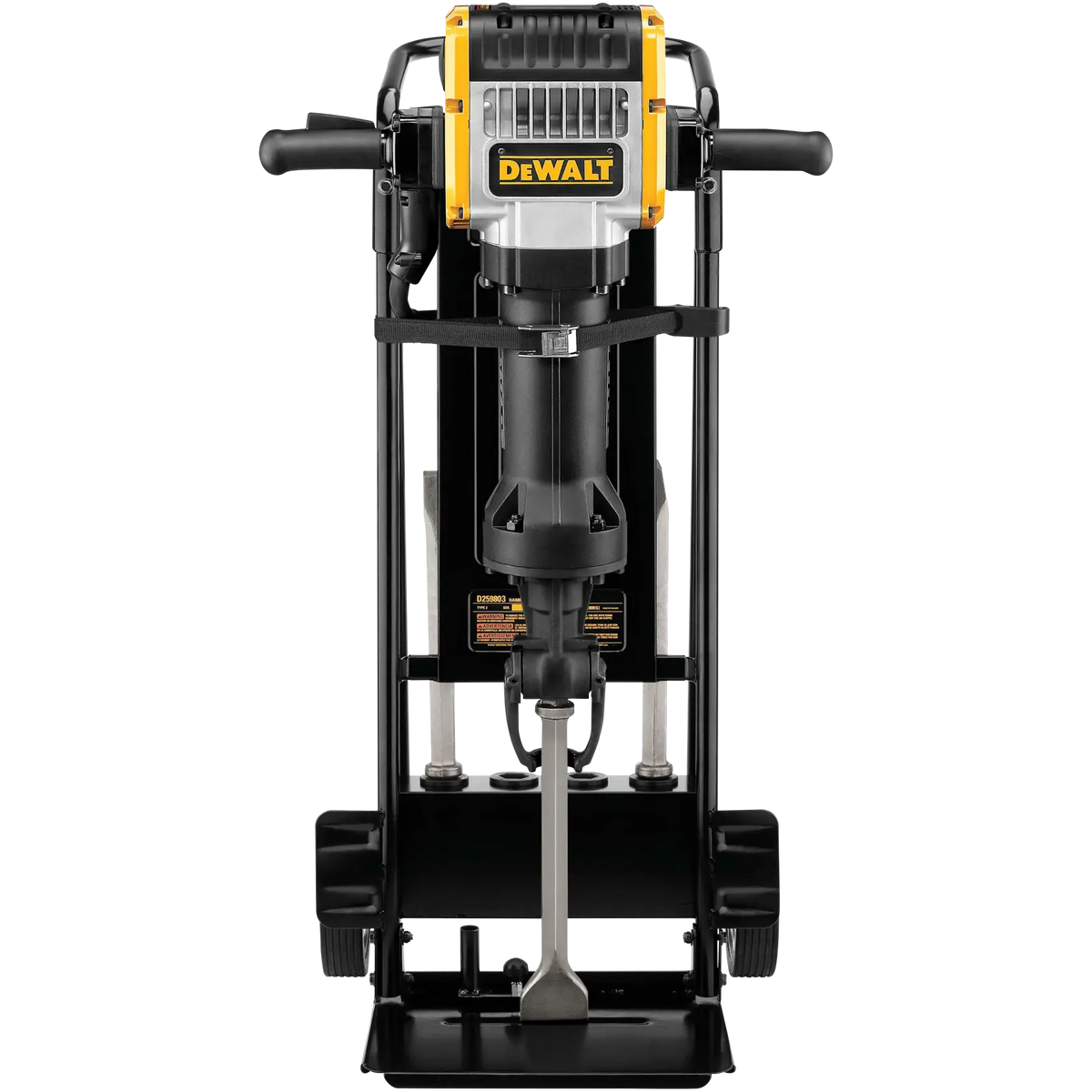 DEWALT 68 LB BREAKER HAMMER with WHEEL CART