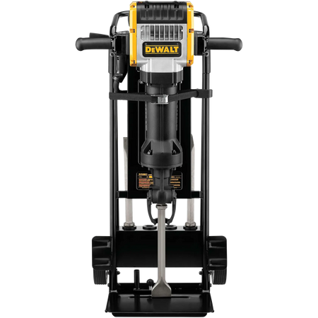 DEWALT 68 LB BREAKER HAMMER with WHEEL CART