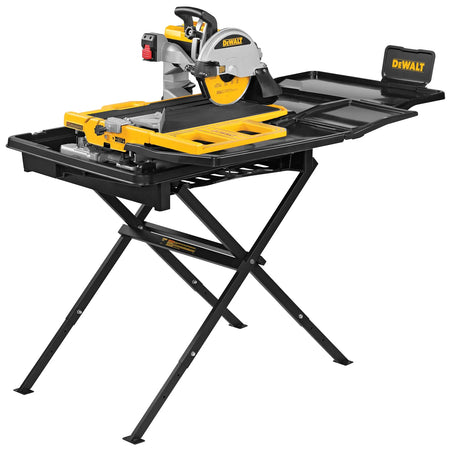 DEWALT 10IN High Capacity Wet Tile Saw w/ Stand