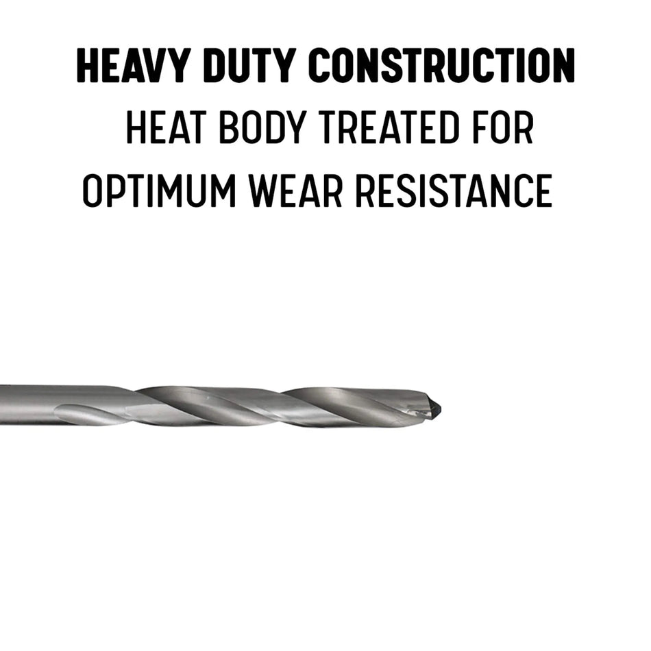 3/8" Carbide Tipped Jobber Length Drill Bit