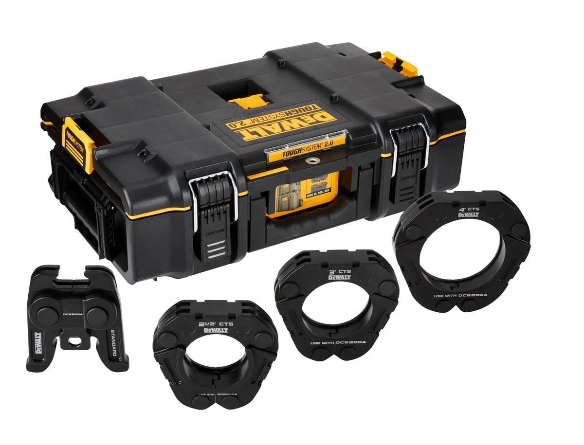 DEWALT 2-1/2in to 4in CTS Press Rings & Jaw Kit