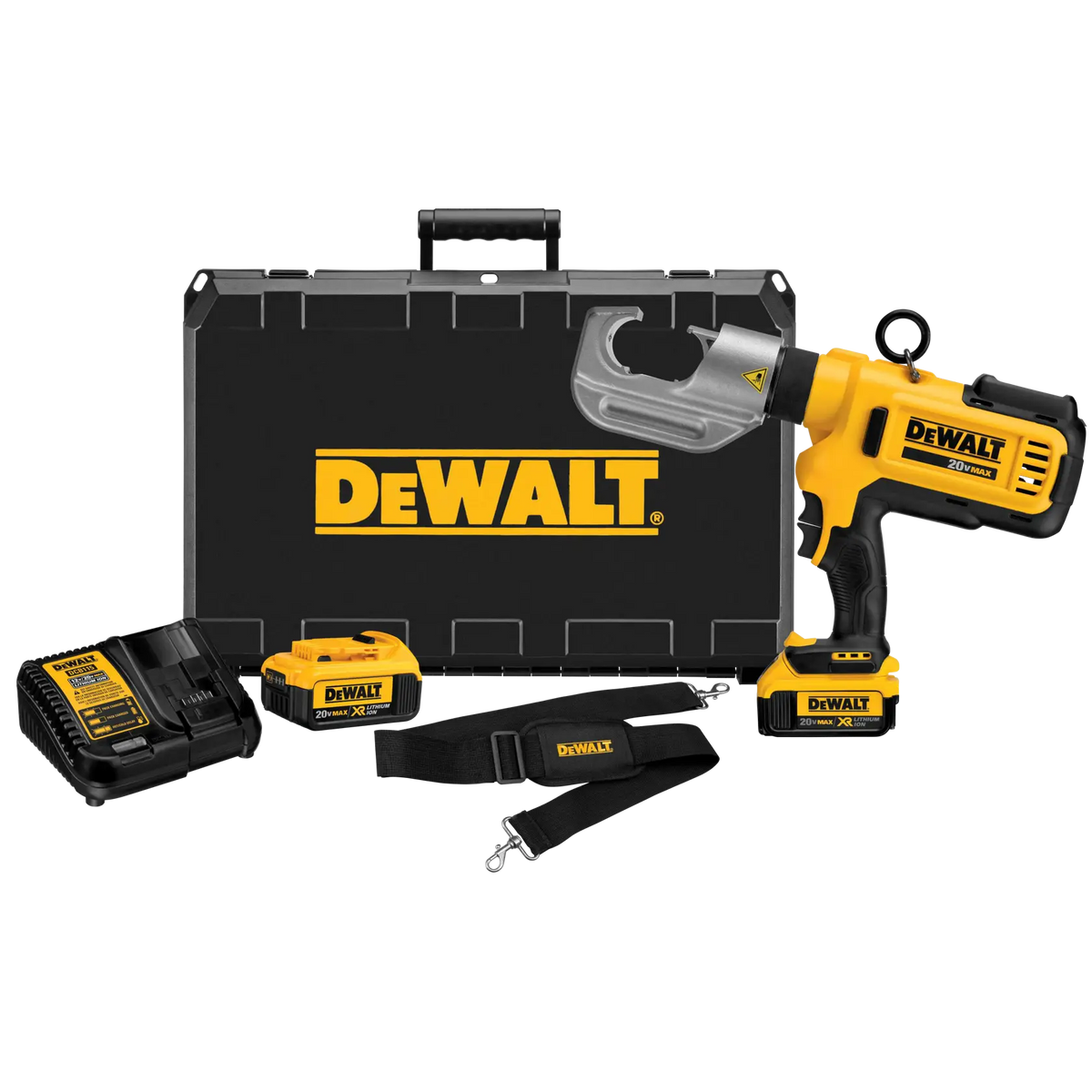 DEWALT 20V MAX DIED CABLE CRIMPING TOOL KIT