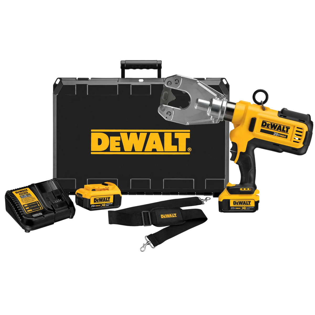 DEWALT DIELESS CABLE CRIMPING TOOL KIT