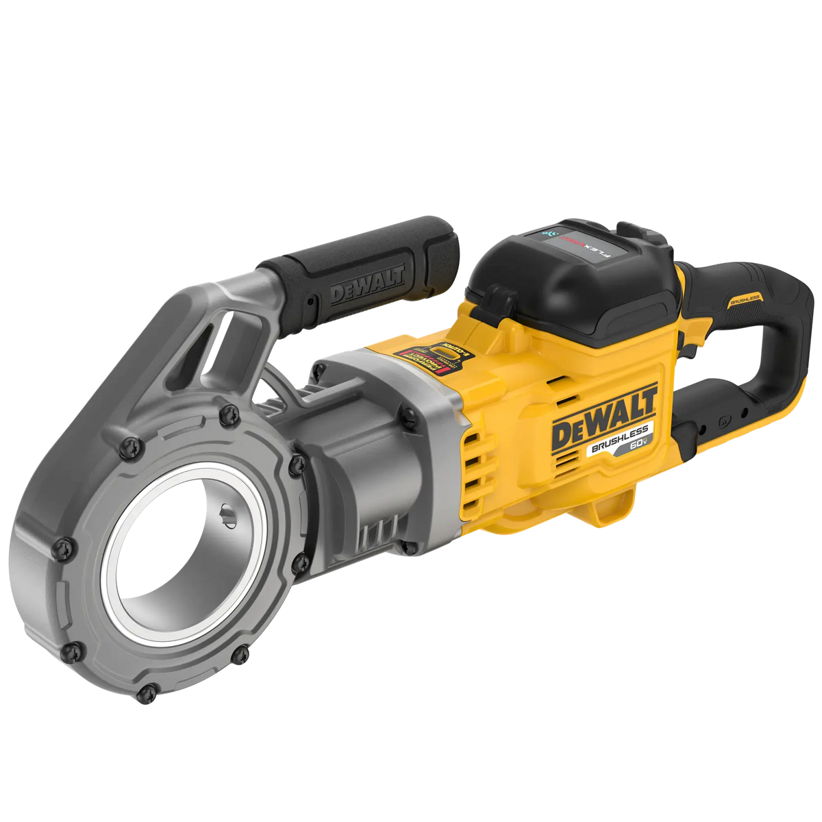 DEWALT 60V FLEXVOLT PIPE THREADER KIT W/ HEADS