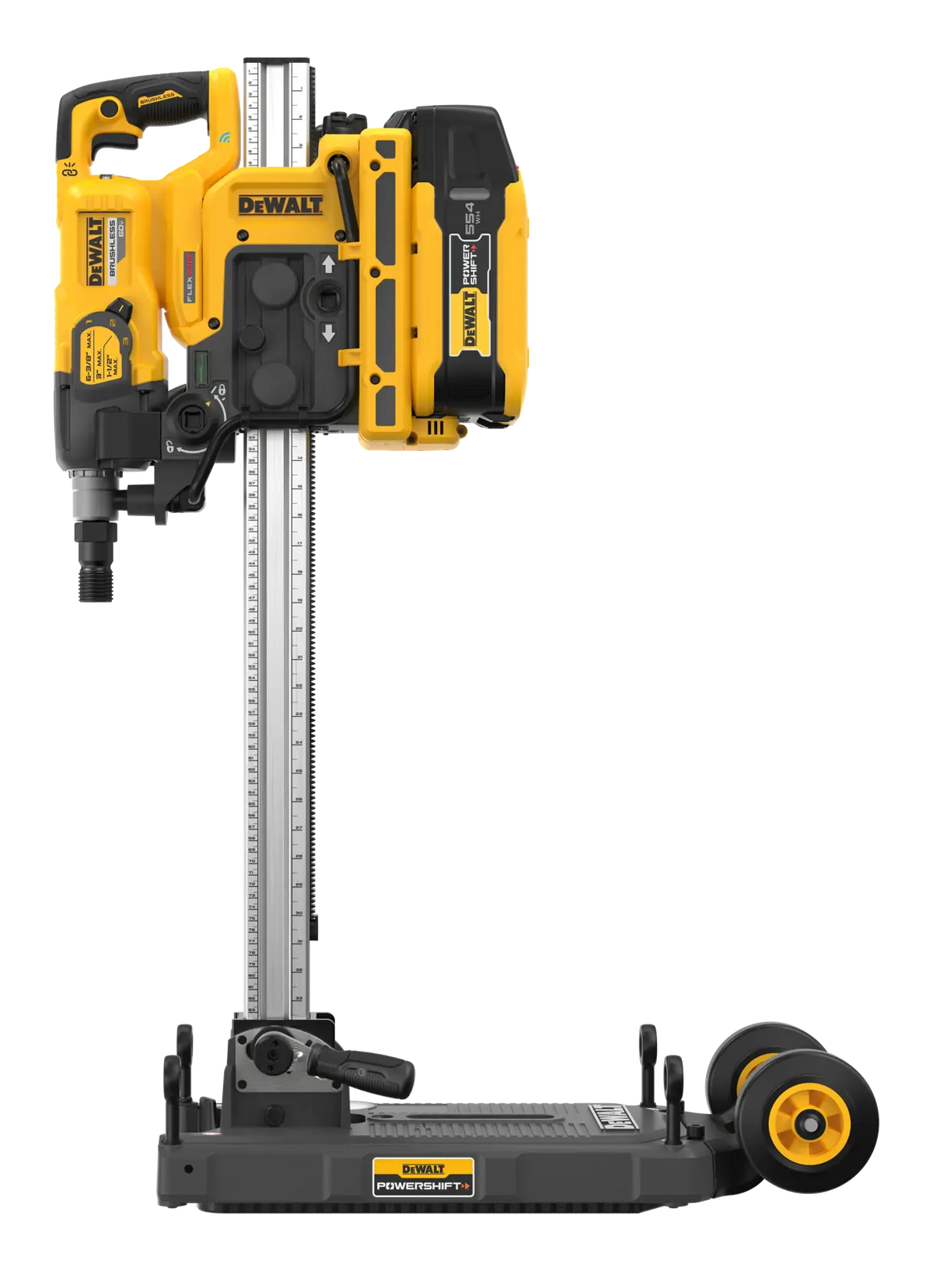 DEWALT POWERSHIFT 6.375IN CORE DRILL STAND KIT