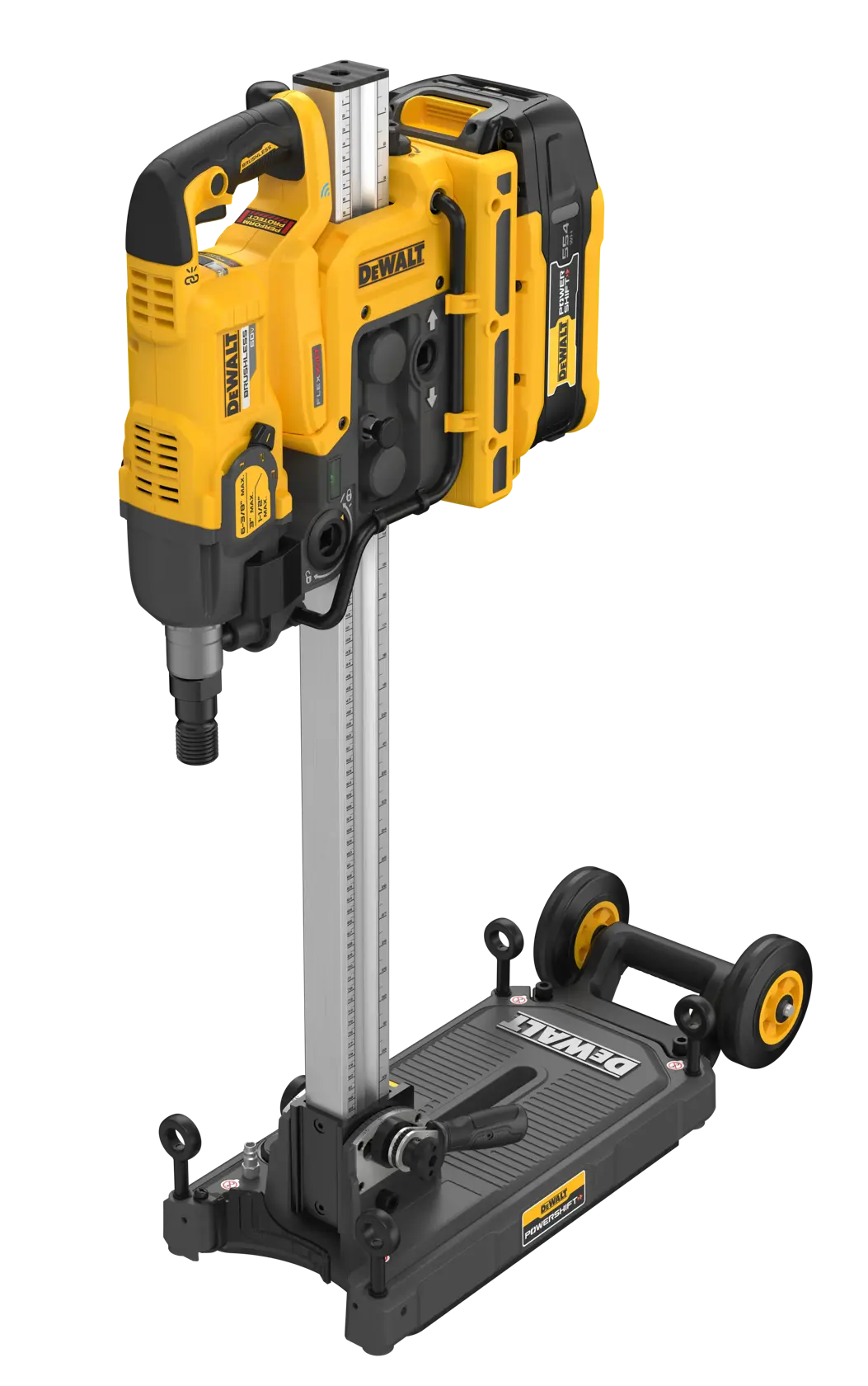 DEWALT POWERSHIFT 6.375IN CORE DRILL STAND KIT