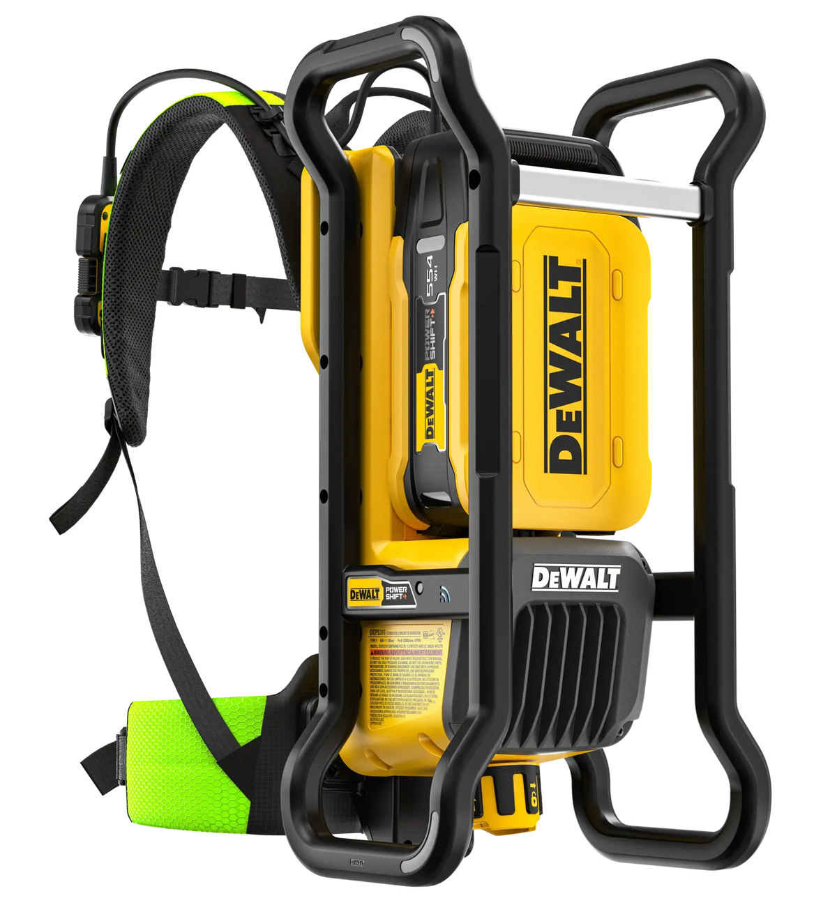 DEWALT 60V Backpack Concrete Vibrator Kit