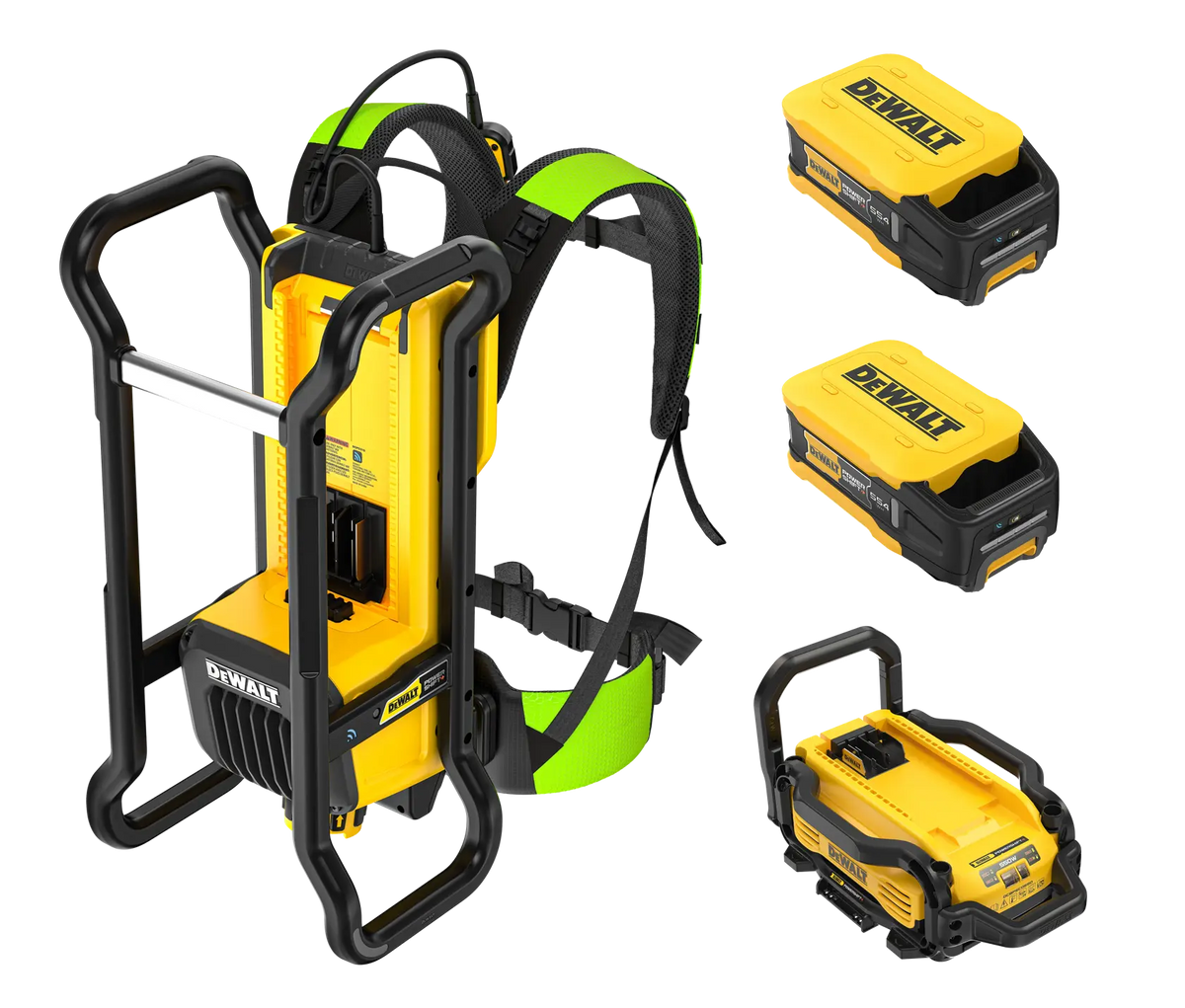 DEWALT 60V Backpack Concrete Vibrator Kit