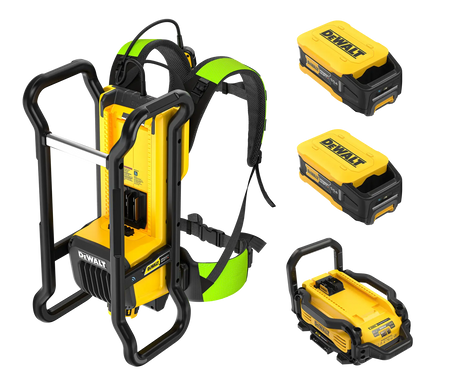 DEWALT 60V Backpack Concrete Vibrator Kit