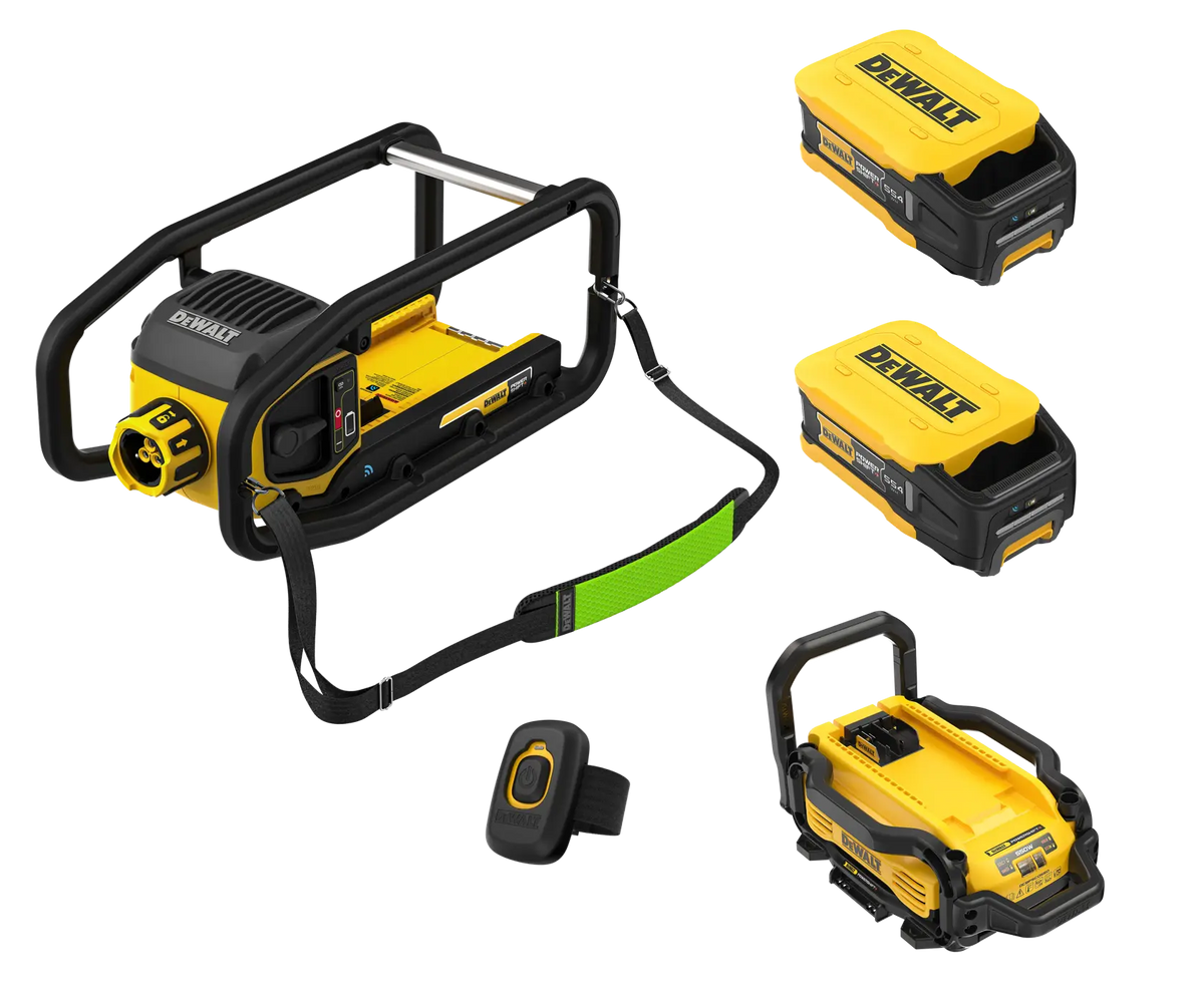 DEWALT POWERSHIFT Powerpack Concrete Vibrator