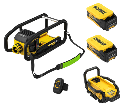 DEWALT POWERSHIFT Powerpack Concrete Vibrator