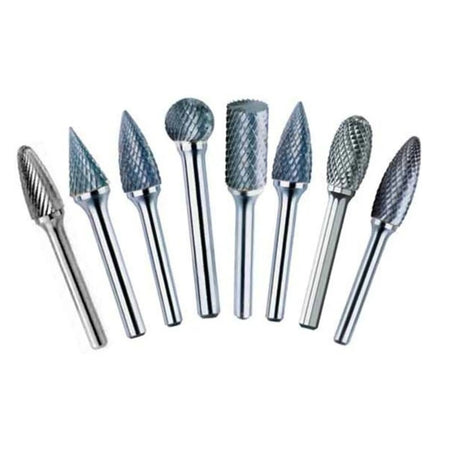8 CARBIDE BUR SET