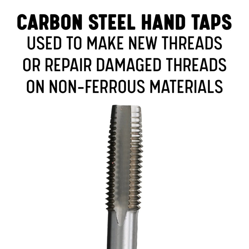 1-1/8"-12 UNF Carbon Steel Plug Tap
