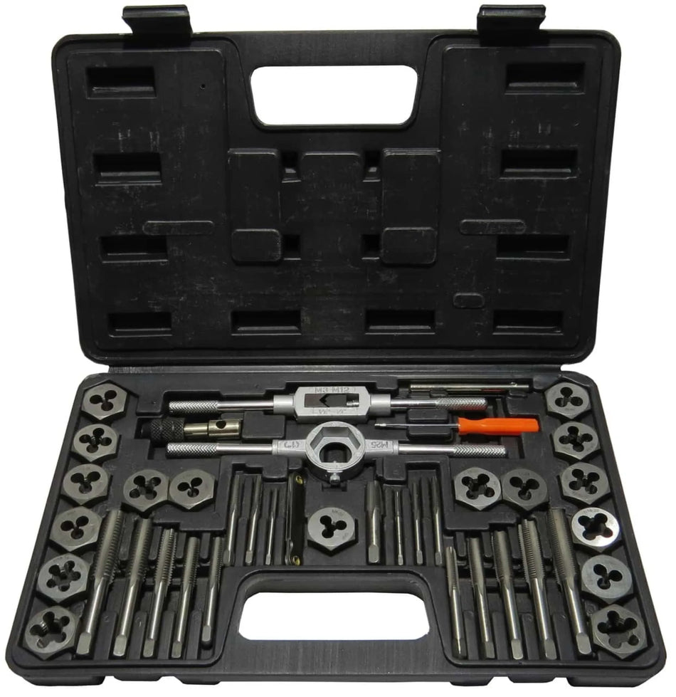 40 PC HEX TAP DIE SET