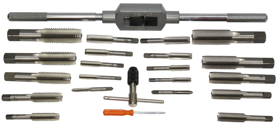 6.00mm -24.00mm Carbon Steel NC and NF Tap and Die Set