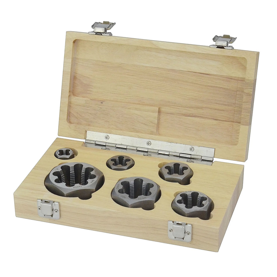 6 PC NPT CS HEX DIE SET