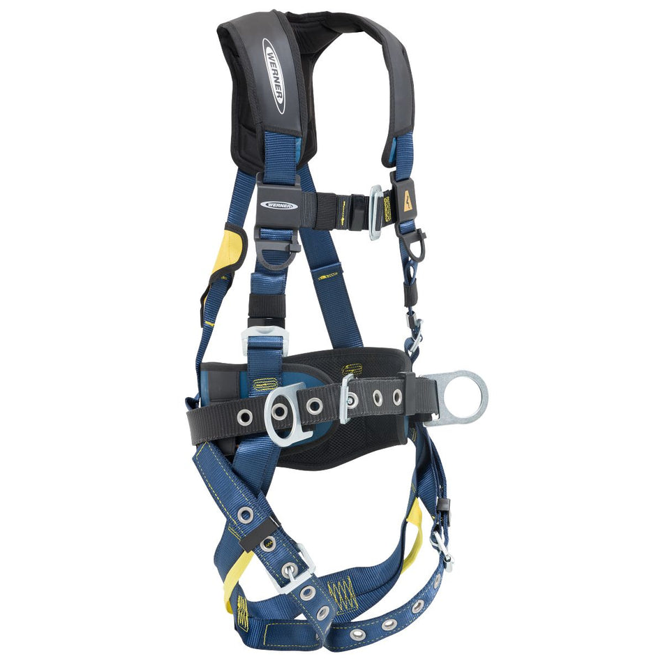 LITEFIT™ Plus H332102XCC Concrete Construction (Back and Hip D-Rings) Harness, Tongue Buckle Legs (M/L)