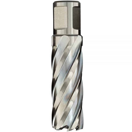 Annular cutter, HSS, D 1 3/4", DoC 2", Weldon.