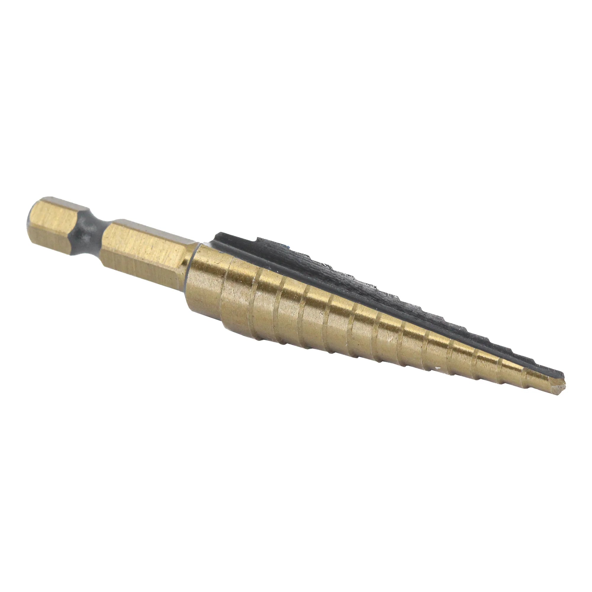 #1 HS B&G HEX SHK STEP DRILL