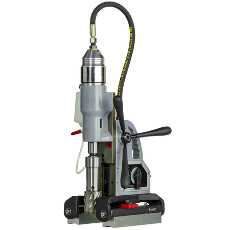 Pneumatic magnetic drilling machine, 55mm - 2 3/16", 6.3 bar.