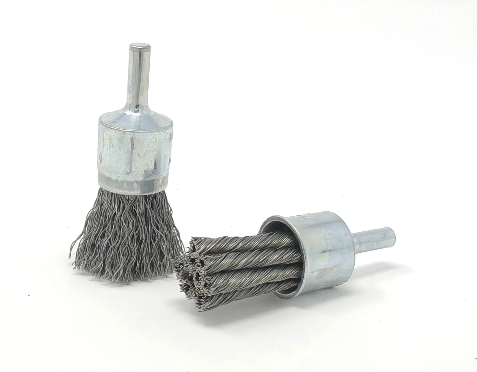 United Abrasives-SAIT 02709 Crimped End Brushes (Carbon Steel), 1" Dia x .020" Wire Size x 1" Trim Length, 12-Pack