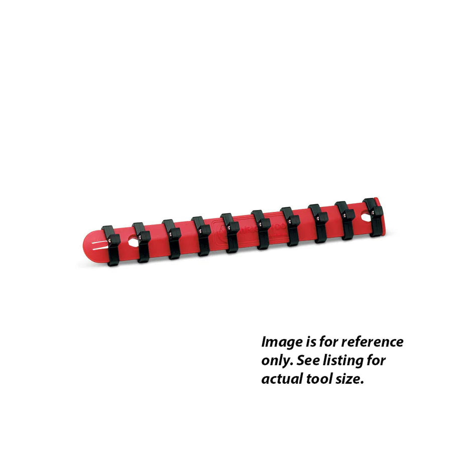 8" - Clip Rail SAE Red