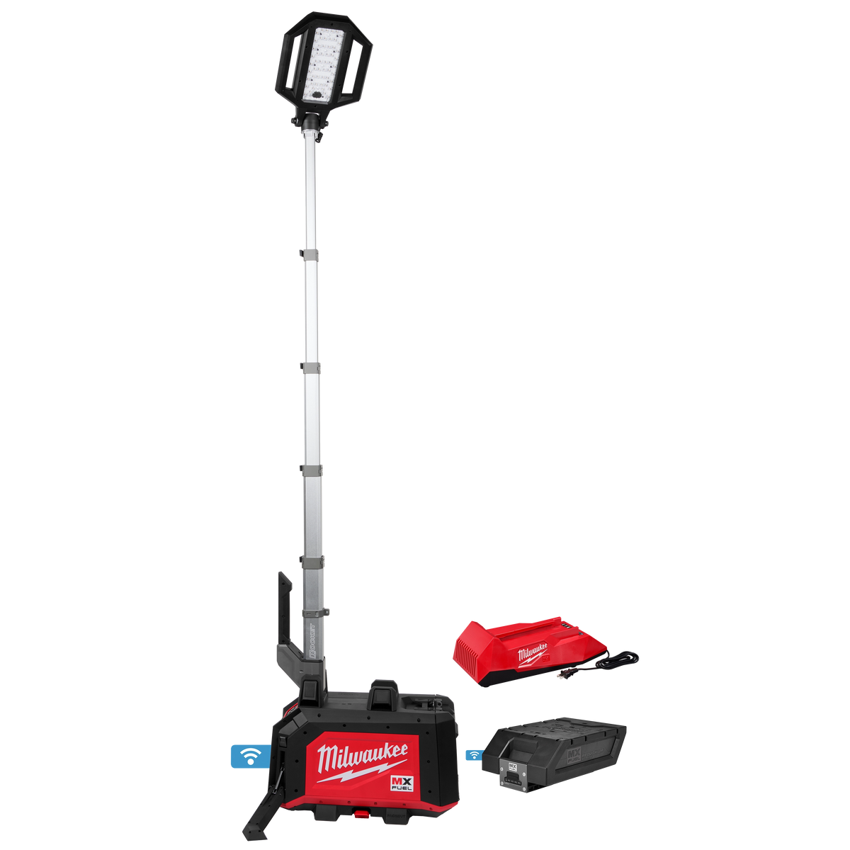 Milwaukee MX FUEL™ ROCKET™ Dual Power Compact Tower Light