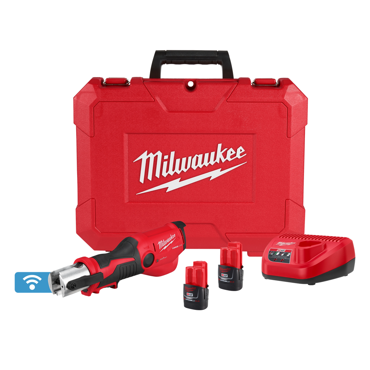 Milwaukee M12™ FORCE LOGIC™ Press Tool Kit w/ ONE-KEY™
