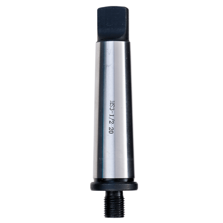 Adapter, morse taper, MT3, thread, 1/2". - AAA Industrial Supply