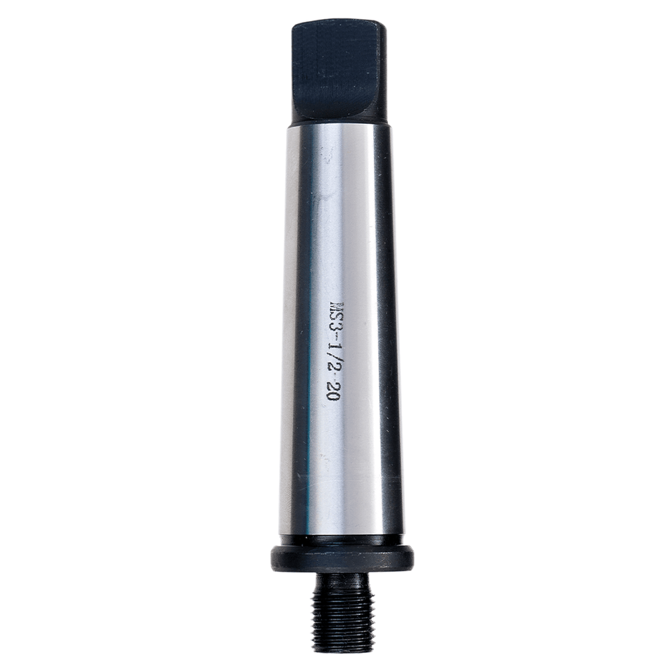 Adapter, morse taper, MT3, thread, 1/2". - AAA Industrial Supply