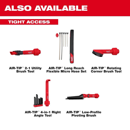AIR-TIP™ Long Reach Flexible Micro Hose Set - AAA Industrial Supply