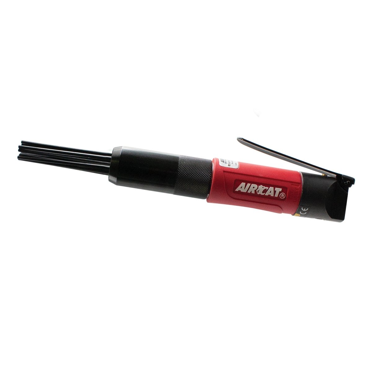 AIRCAT 6390 Compact Needle Scaler - 4,800 BPM, 1-1/4" Stroke - Paint & Rust Remover - Integrated Safety Features - Ergonomic - Quiet Tool - AAA Industrial Supply