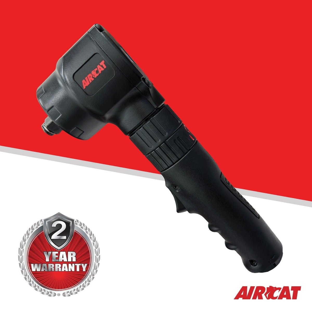 AIRCAT Pneumatic Tools 1070 1/2" Angle Impact Wrench 700 ft-lb - AAA Industrial Supply