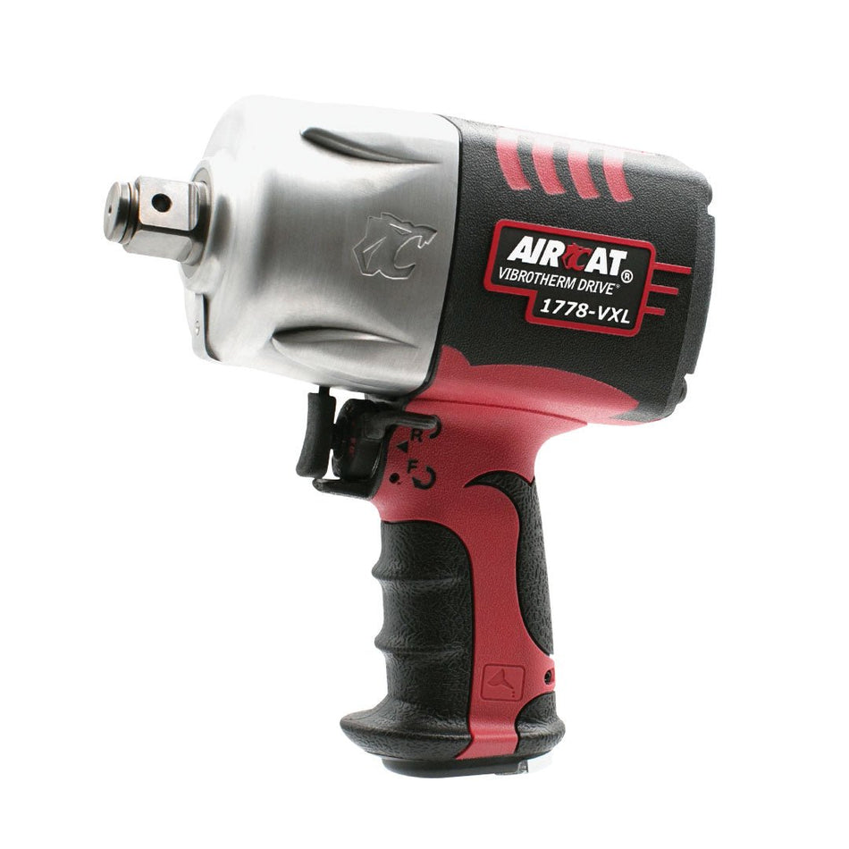 AIRCAT Pneumatic Tools 1778-VXL 3/4-Inch Vibrotherm Drive Composite Impact Wrench : Ergonomic Impact Wrench : Compact & Low Weight Pneumatic Power Tool - AAA Industrial Supply
