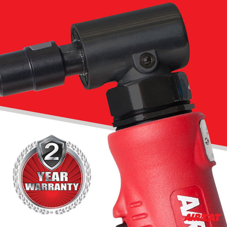 AIRCAT Pneumatic Tools 6255 Composite Right Angle Die Grinder 20,000 RPM - AAA Industrial Supply