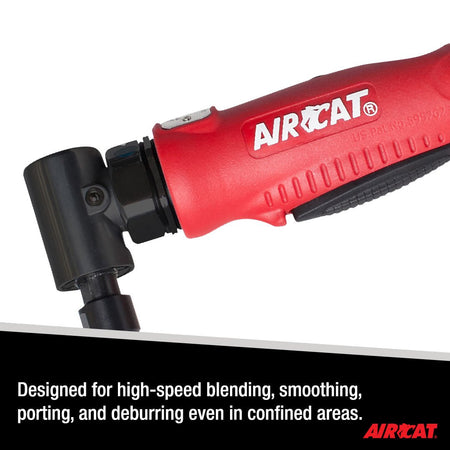 AIRCAT Pneumatic Tools 6255 Composite Right Angle Die Grinder 20,000 RPM - AAA Industrial Supply
