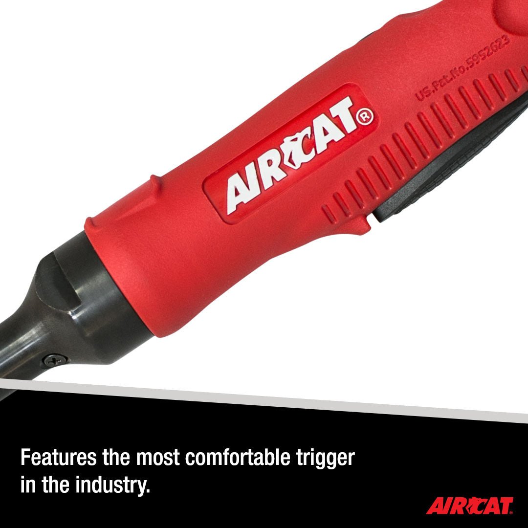 AIRCAT Pneumatic Tools 6270: 1 HP Composite Extended Straight Die Grinder 20,000 RPM - AAA Industrial Supply