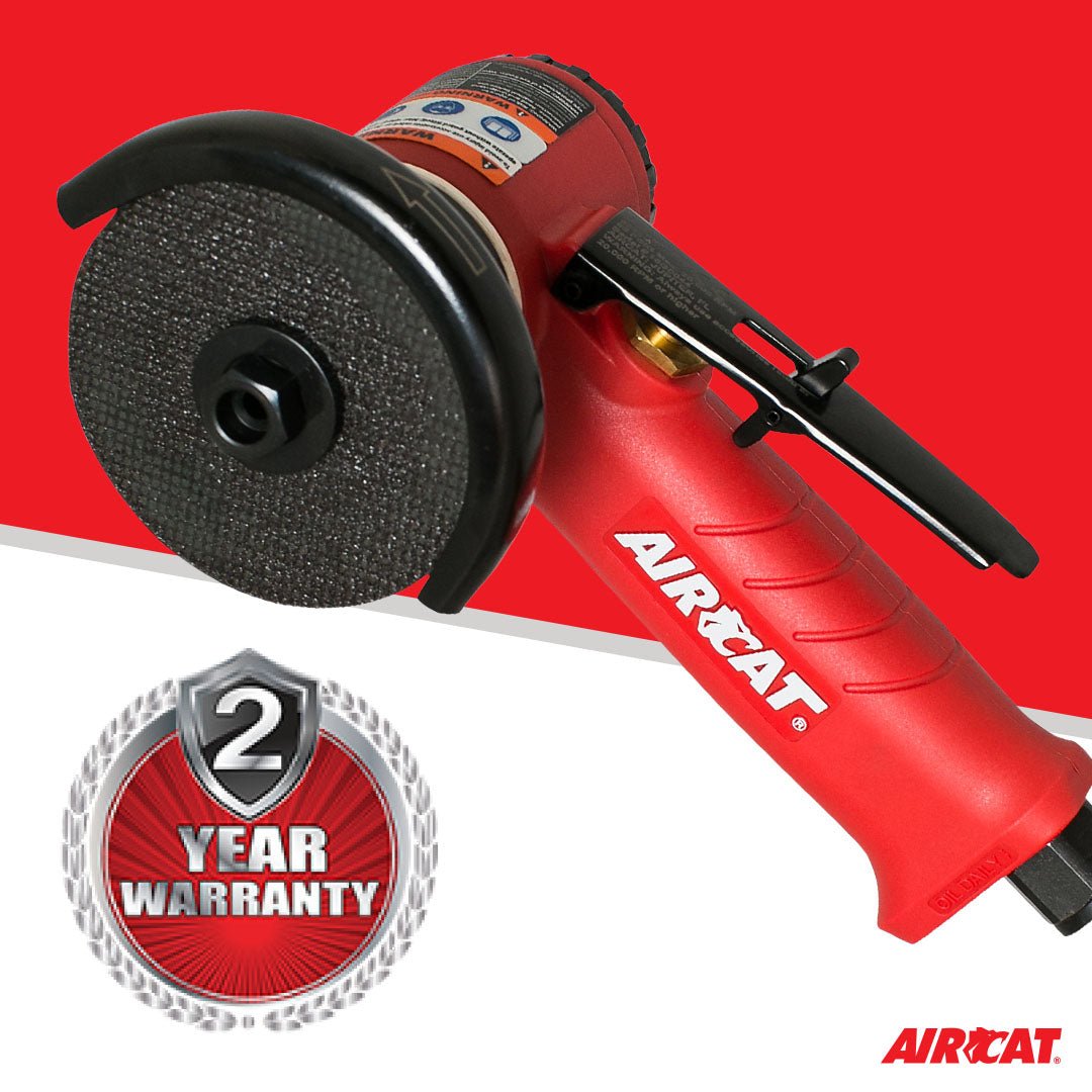 AIRCAT Pneumatic Tools 6525-A: .6 H 3-Inch In-Line Cut-Off Tool 18,000 RPM - AAA Industrial Supply