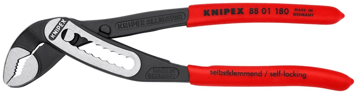 Alligator® Water Pump Pliers, 7.25", Non - Slip Plastic - AAA Industrial Supply
